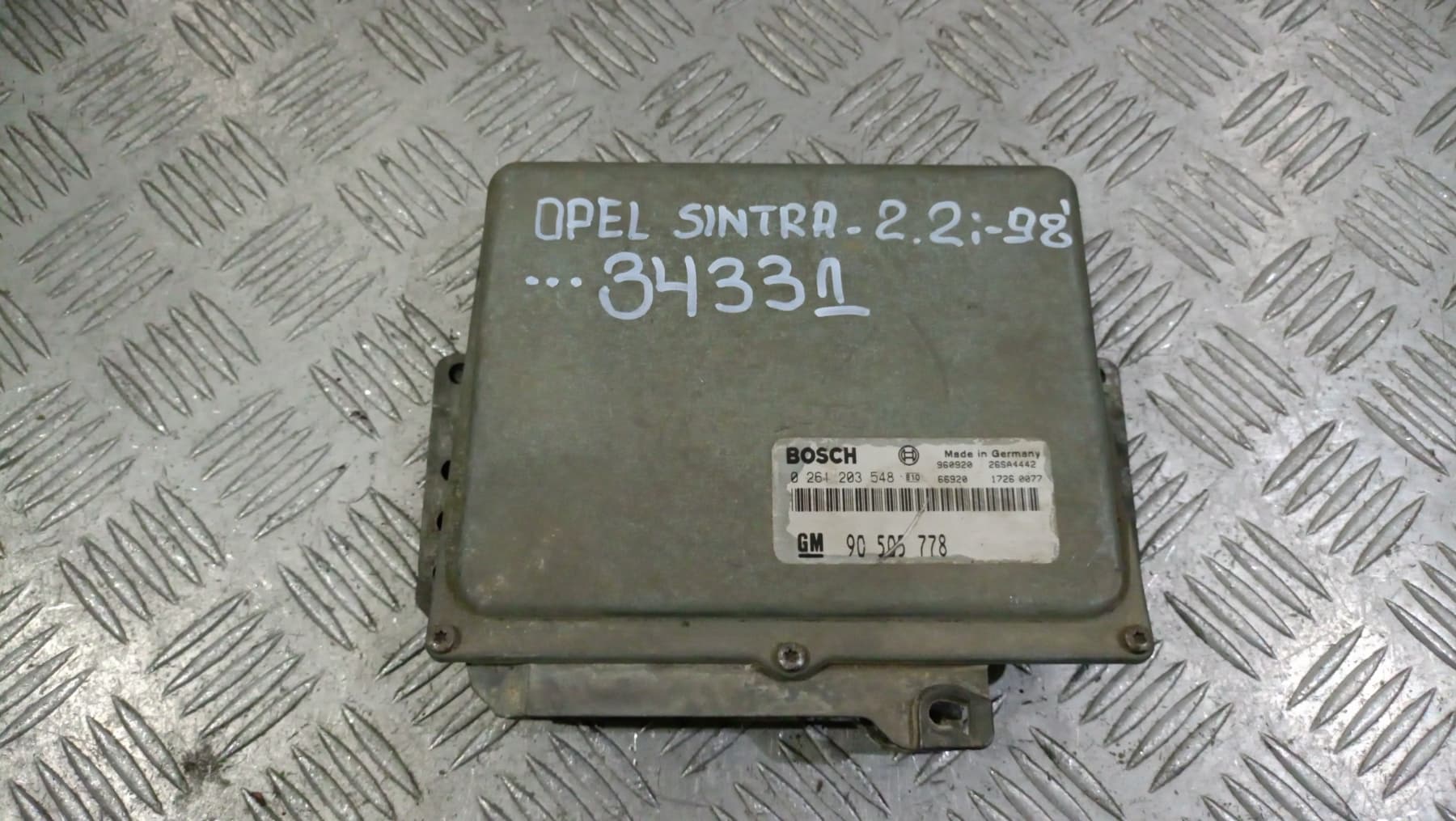 Компютър Opel Sintra 2.2i 1998г. 0261203548 Sintra (1996-1999)