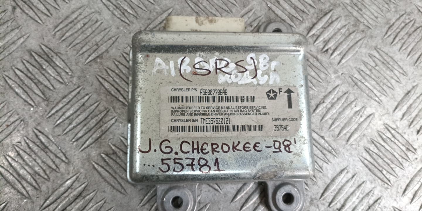 Airbag модул Jeep Grand Cherokee 1998г. P56007706AB TME3576Z0121 EB Cherokee (XJ) (1984-2001)