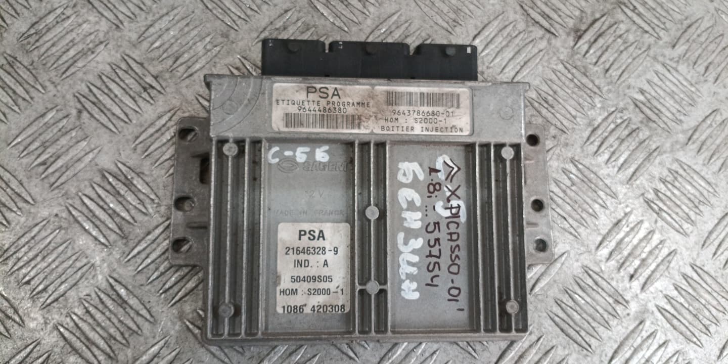 Компютър Citroen Xsara Picasso 1.8i 2001г. 9644486380 EB Xsara Picasso (1999-2010)