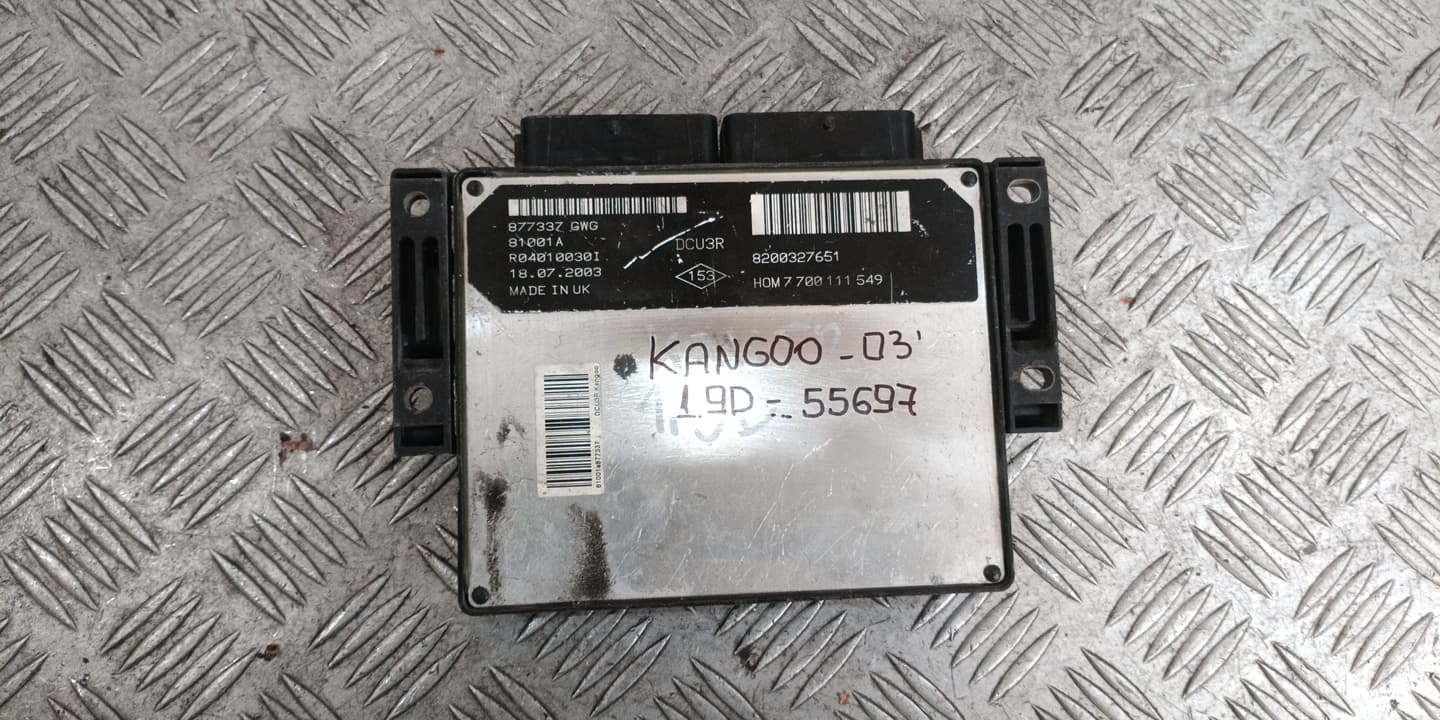 Компютър Renault Kangoo 1.9D 2003г. 8200327651 R04010030 EB Kangoo (1997-2007)