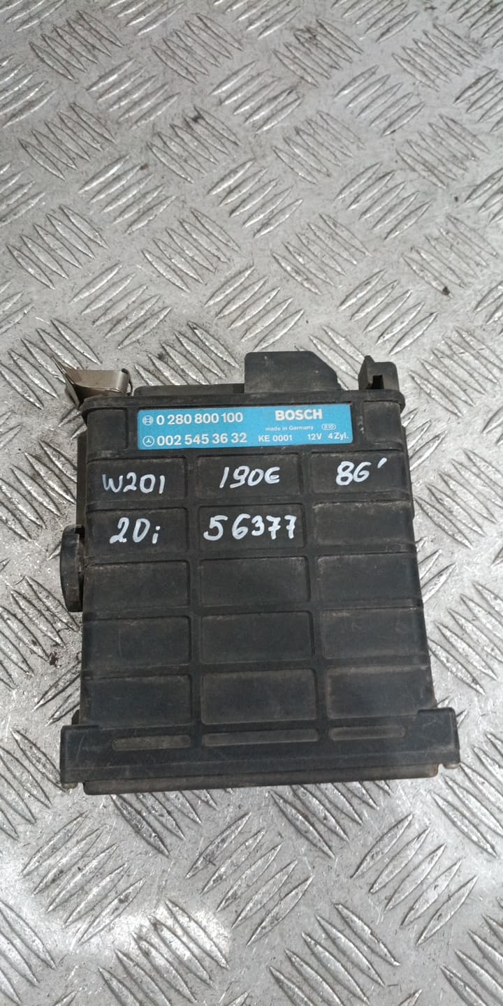 Компютър Mercedes W201 190E 2.0i 1986г. 0280800100 0025453632 EB Mercedes-Benz 190 (W201) (1982-1993)
