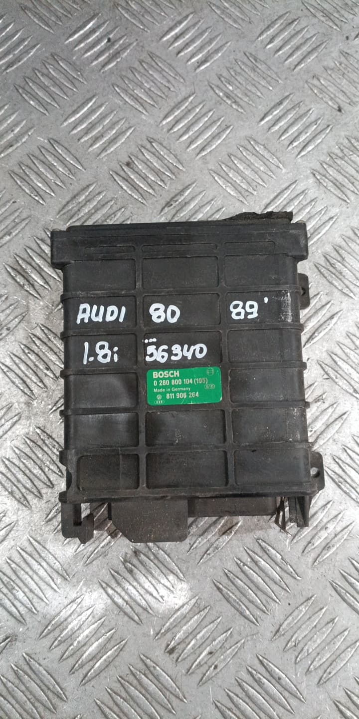 Компютър Audi 80 1.8i 1989г. 0280800104 811906264 80 (B3) (1986-1991)