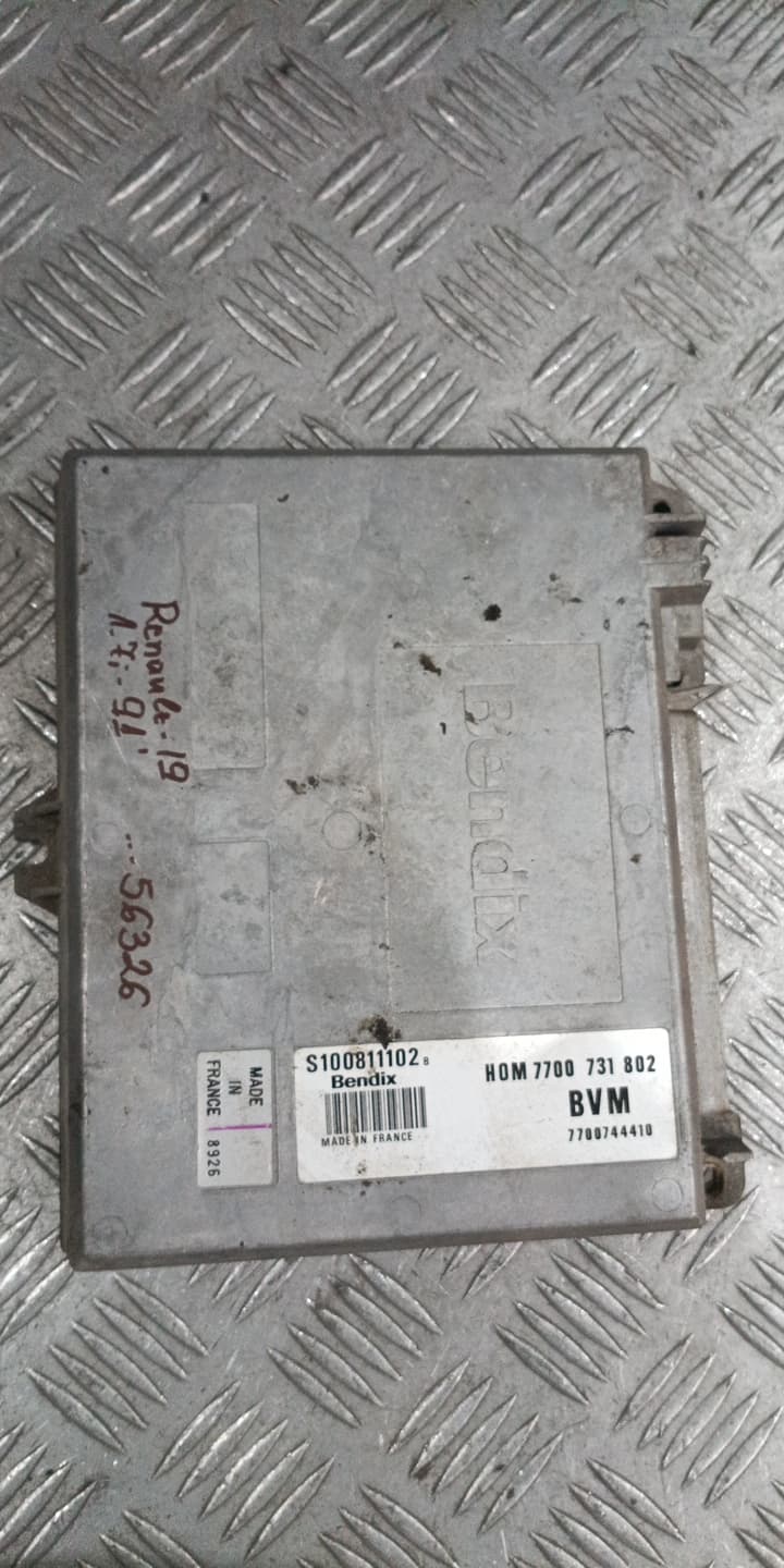 Компютър Renault 19 1.7i 1991 S100811102 7700731802 19 (1988-2000)