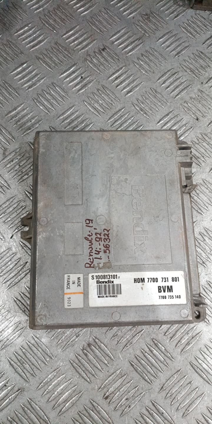 Компютър Renault 19 1.4i 1991г. S100813101 7700731801 19 (1988-2000)