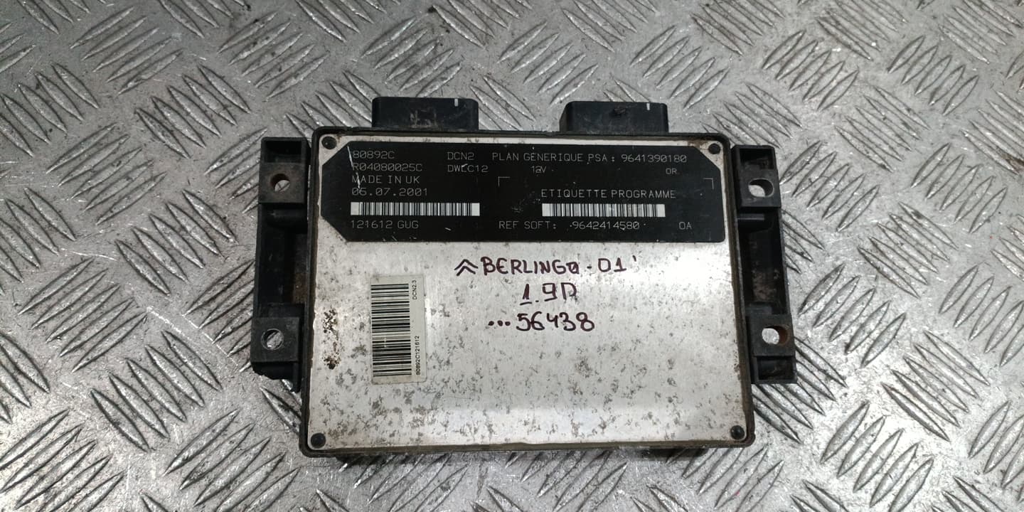 Компютър Citroen Berlingo 1.9D 2001г. R04080025C 9642414580 Berlingo (1997-2003)