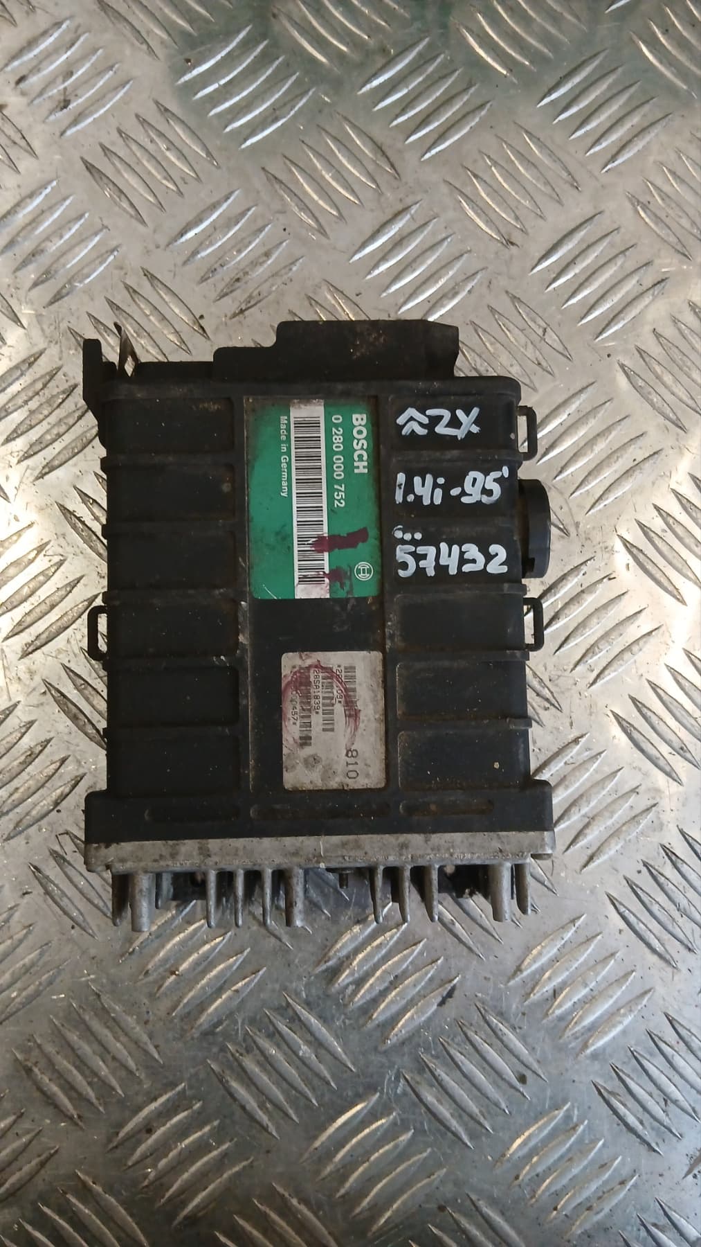 Компютър Citroen ZX 1.4i 1995г. 0280000752 EB ZX (1991-1998)