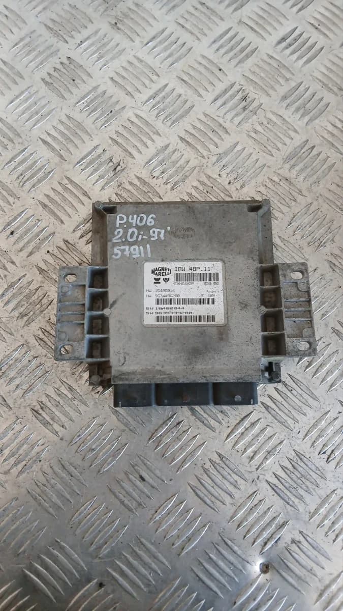 Компютър Peugeot 406 2.0i 1997 9634496280 IAW48P.11 406 (1995-2004)