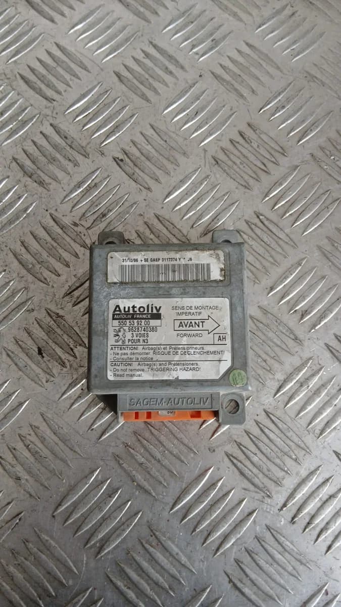 Airbag модул Peugeot 306 1996 550539200 9628740380 306 (1993-2001)