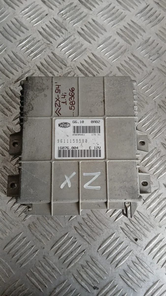 Компютър Citroen ZX 1.4 1994 9611159580 16076.004 ZX (1991-1998)