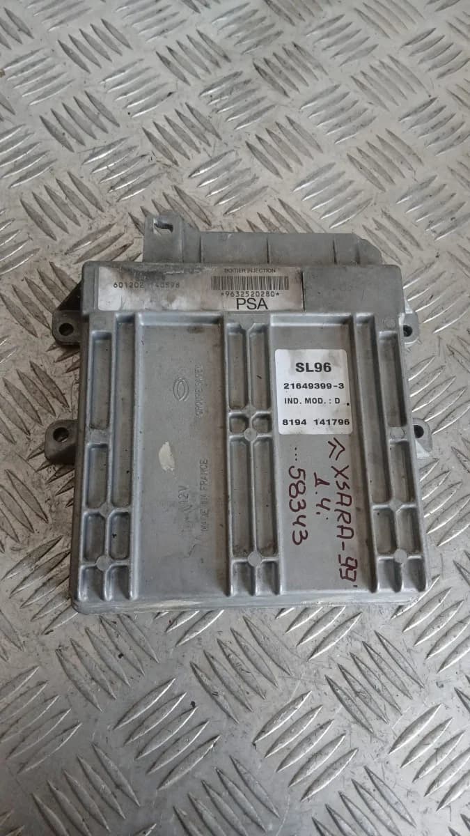 Компютър Citroen Xsara 1.4 1999 21649399-3 Xsara (1997-2004)