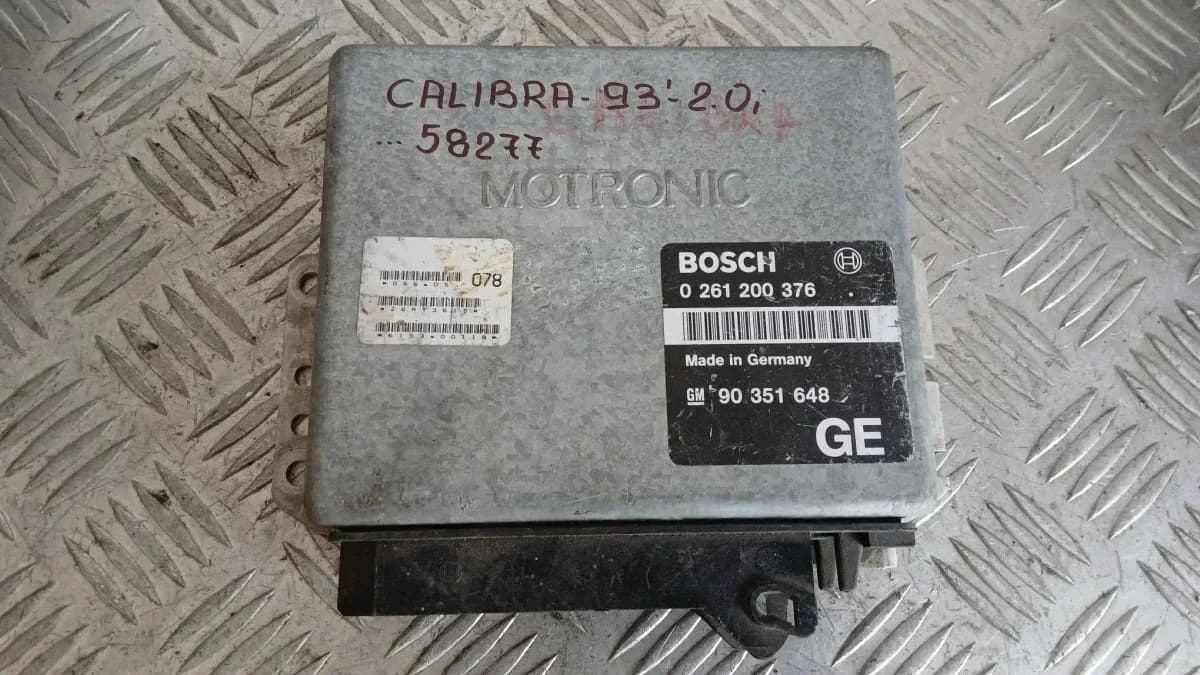 Компютър Opel Calibra 2.0 1993 0261200376 90351648 Calibra (1990-1997)