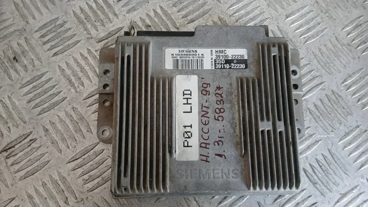 Компютър Hyundai Accent 1.3 1999 39100-22230 K103300001K 39110-22230 Accent (1994-2000)