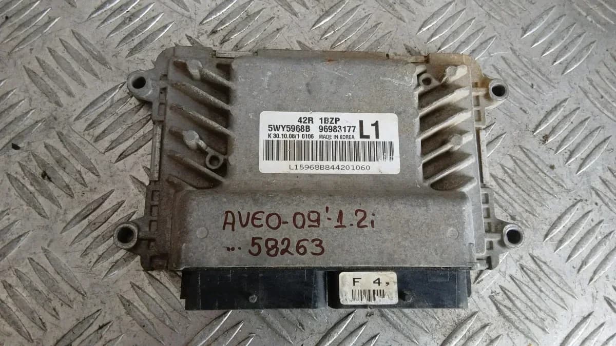 Компютър Chevrolet Aveo 1.2 2009 96983177 5WY5968B Aveo (2006-2009)