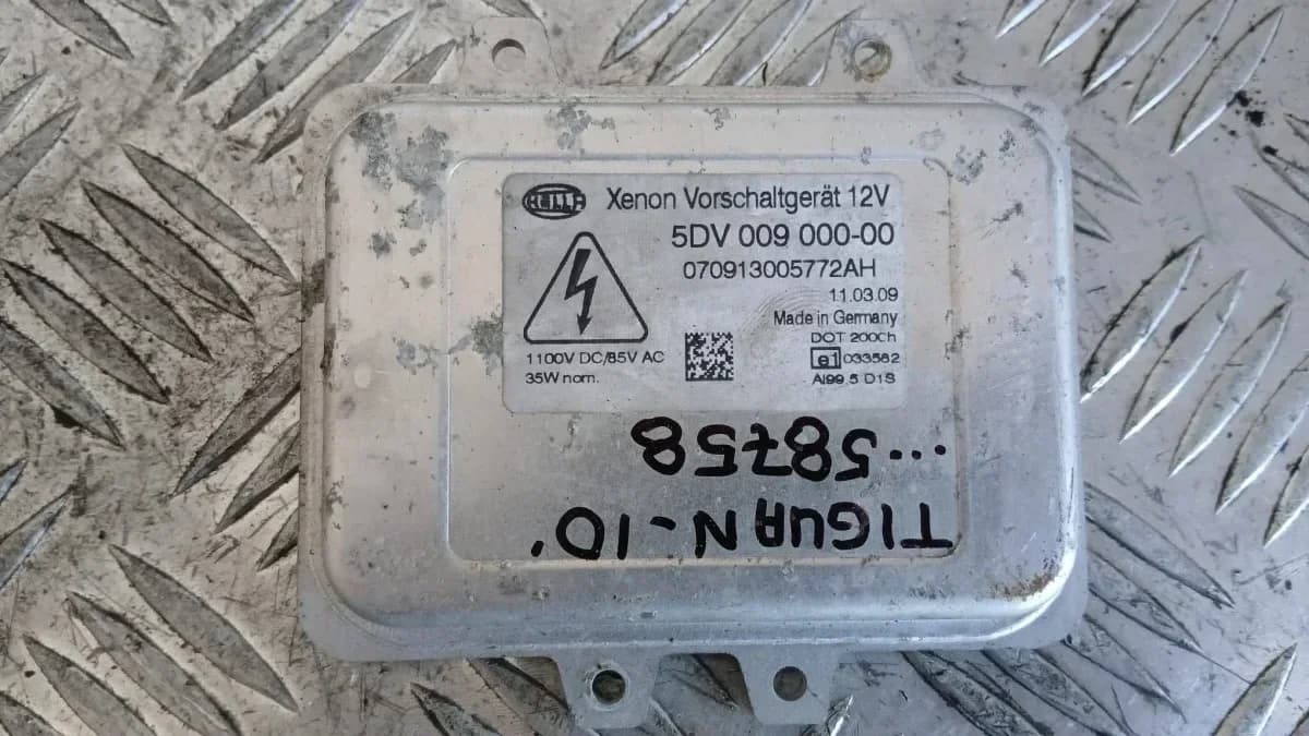 Баласт фар VW Tiguan 2010 5DV009000-00 Volkswagen Tiguan (2007- )