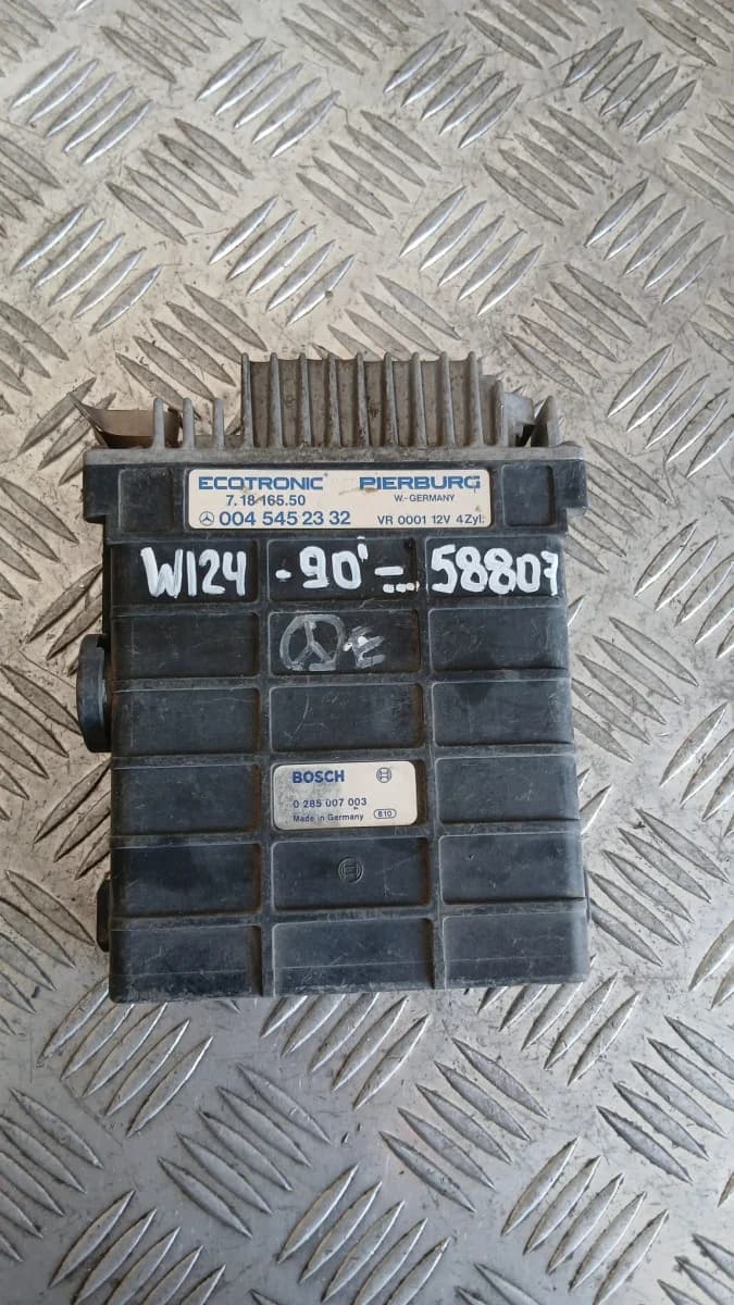 Компютър Mercedes W124 1990 0045452332 0285007003 Mercedes-Benz 124 (W/S/C/A/V) (1984-1997)