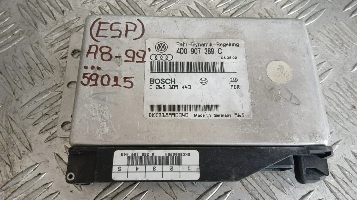 ESP модул Audi A8 1999 4D0907389C 0265109443 A8 (D2) (1994-2002)