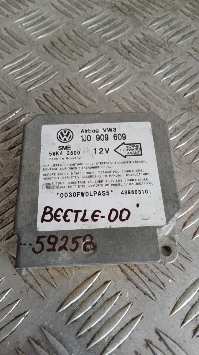 Airbag модул VW Beetle 2000 1J0909609 5WK42800 Volkswagen Beetle(9C)(1997-2005)