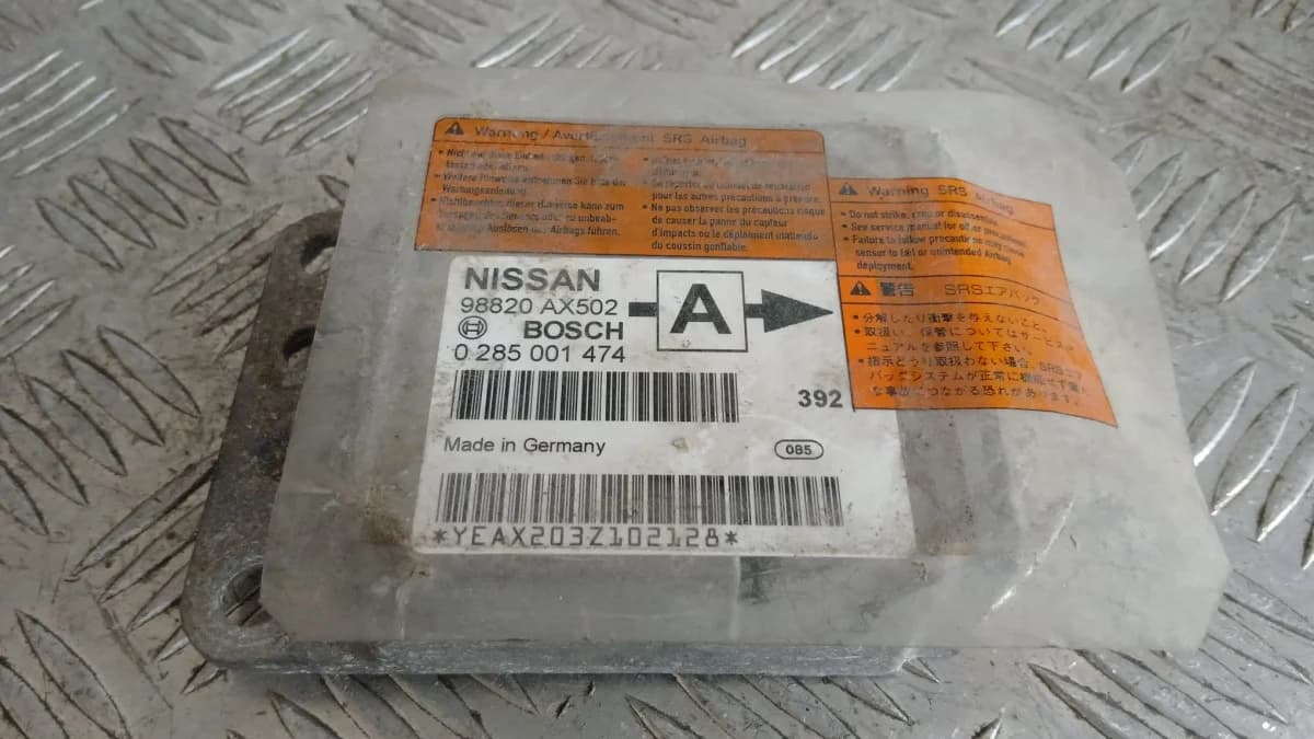 Airbag модул Nissan Micra 2003 0285001474 98820AX502 Micra (K11C) (1997-2003)