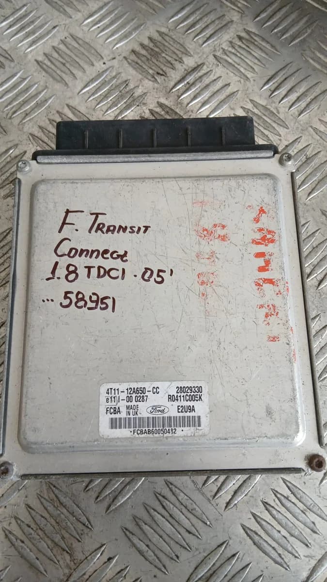 Компютър Ford Transit Connect 1.8 TDCi 2005 4T11-12A650-CC Transit Connect (2003-2013)