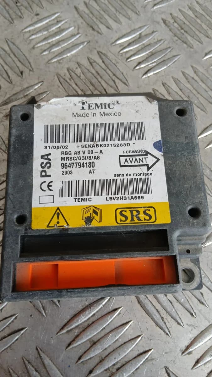 Airbag модул Citroen C3 2003 9647794180 C3 (2002-2009)