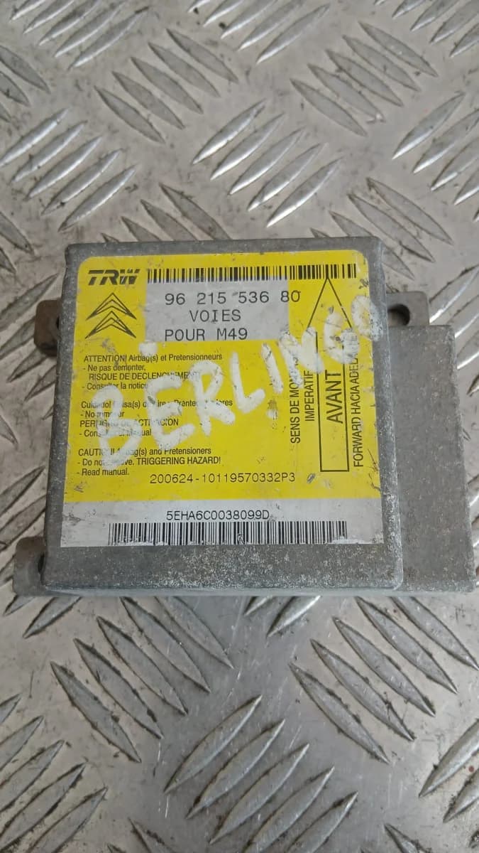 Airbag модул Citroen Berlingo 1998 9621553680 Berlingo (1997-2003)