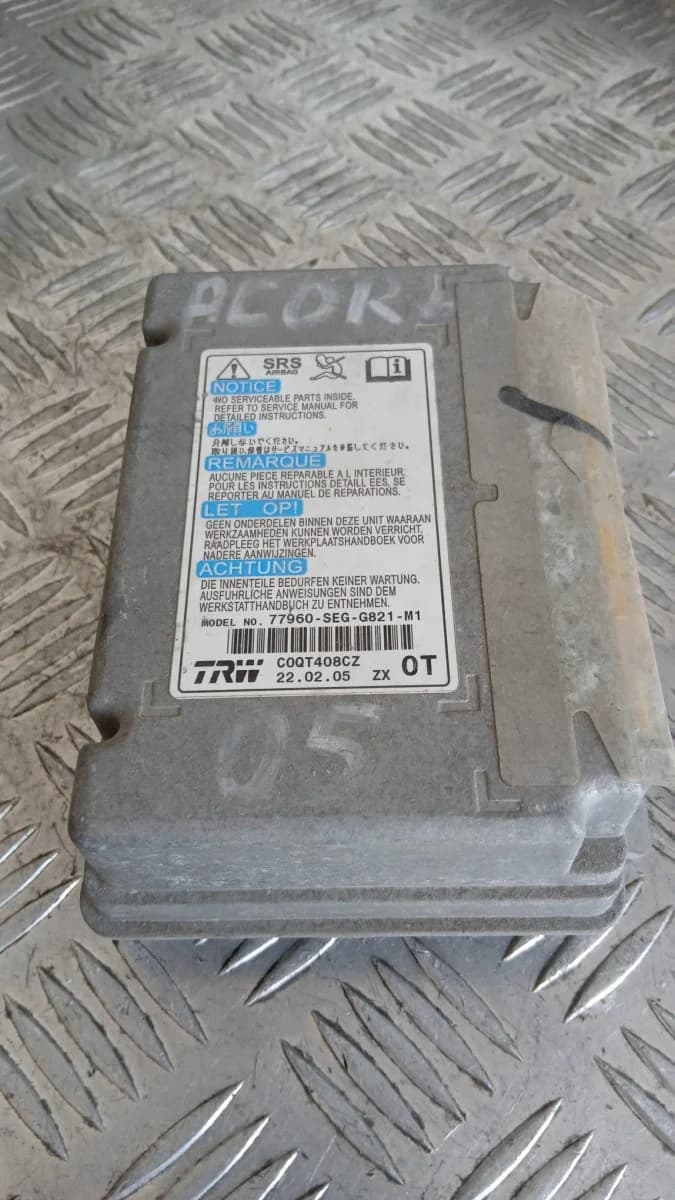Airbag модул Honda Accord 2005 77960-SEG-G821-M1 Accord VII (2002-2007)