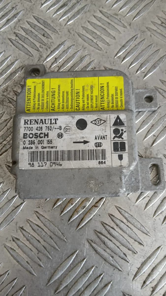 Airbag модул Renault Clio 2000 0285001155 7700426752 Clio II (1998-2005)