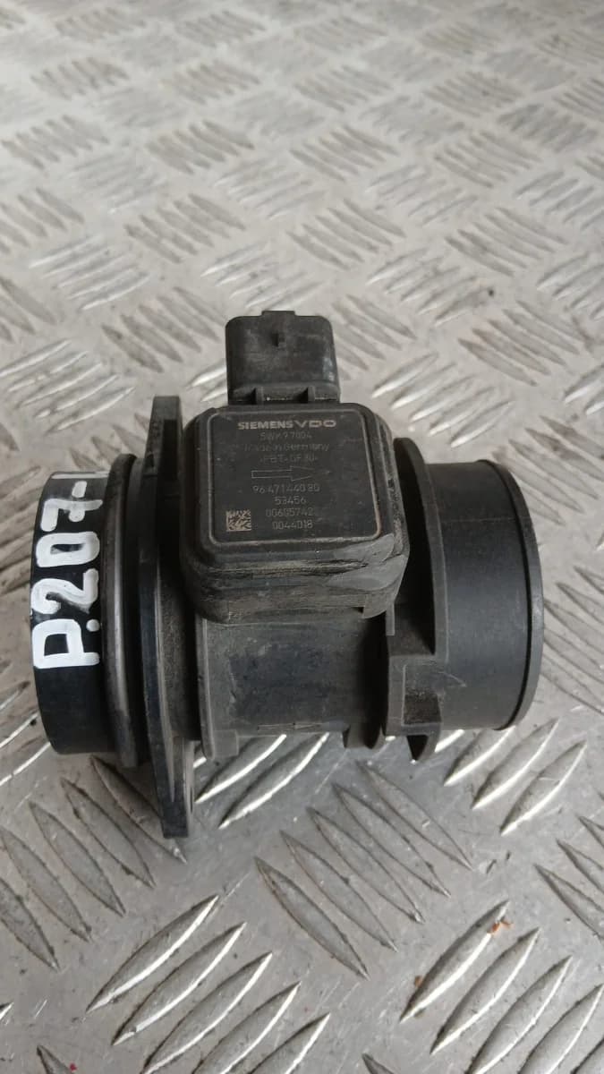 Дебитомер Peugeot 207 1.4 HDI 2007 9647144080 5WK97004 207 (2006-2012)