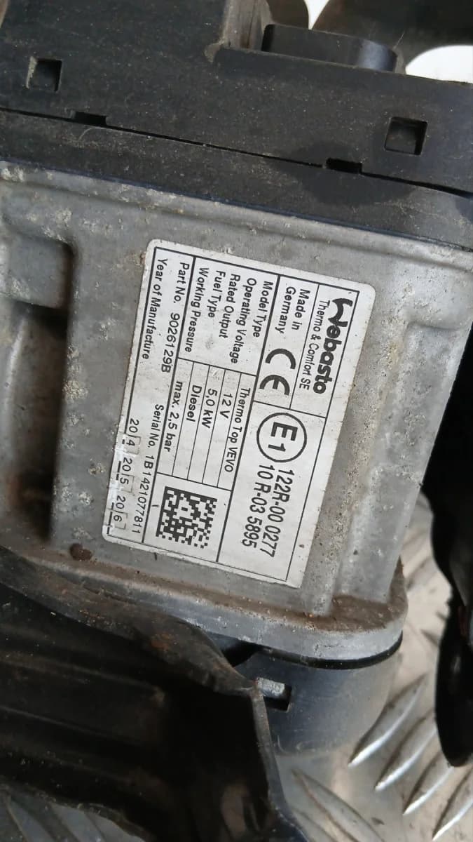 Печка Seat Alhambra 2.0 TDI 177hp 2014 122R-000277 Alhambra (2010-2020)