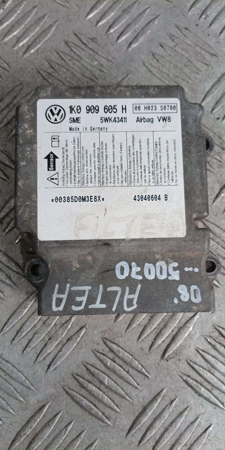 Airbag модул Seat Altea 2008г. 1K0909605H 5WK43411 EB Altea (2004-2015)