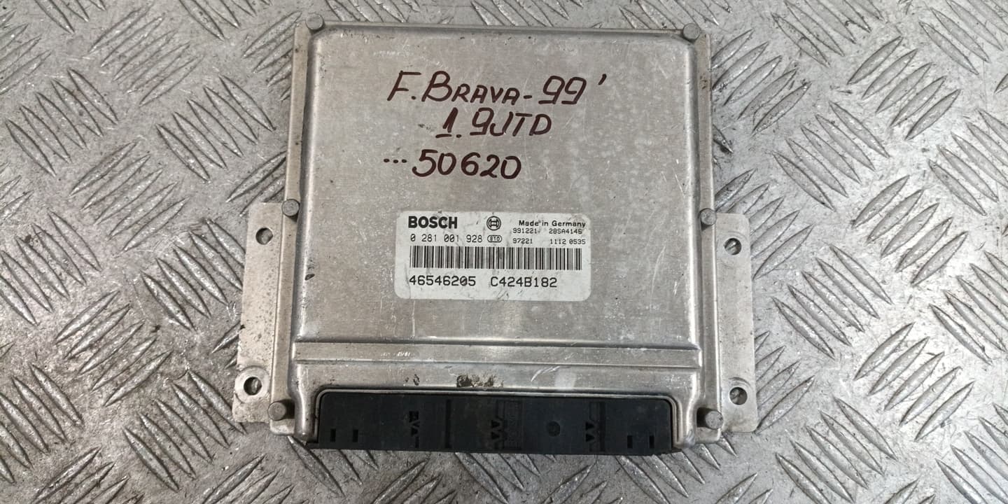 Компютър Fiat Brava 1.9JTD 1999г. 0281001928 46546205 C424B182 EB Brava (1995-2001)