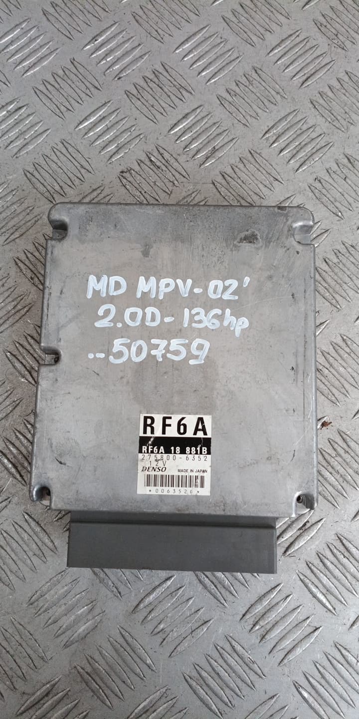 Компютър Mazda Premacy 2.0D 136hp 2002г. 275800-6352 RF6A18881B EB
