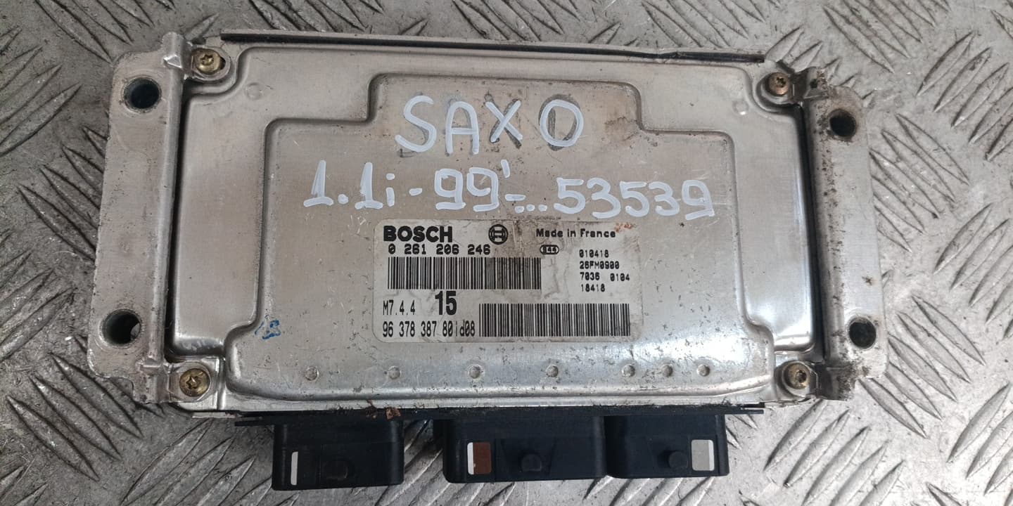 Компютър Citroen Saxo 1.1i 1999г. 0261206246 9637838780 EB Saxo (1996-2004)
