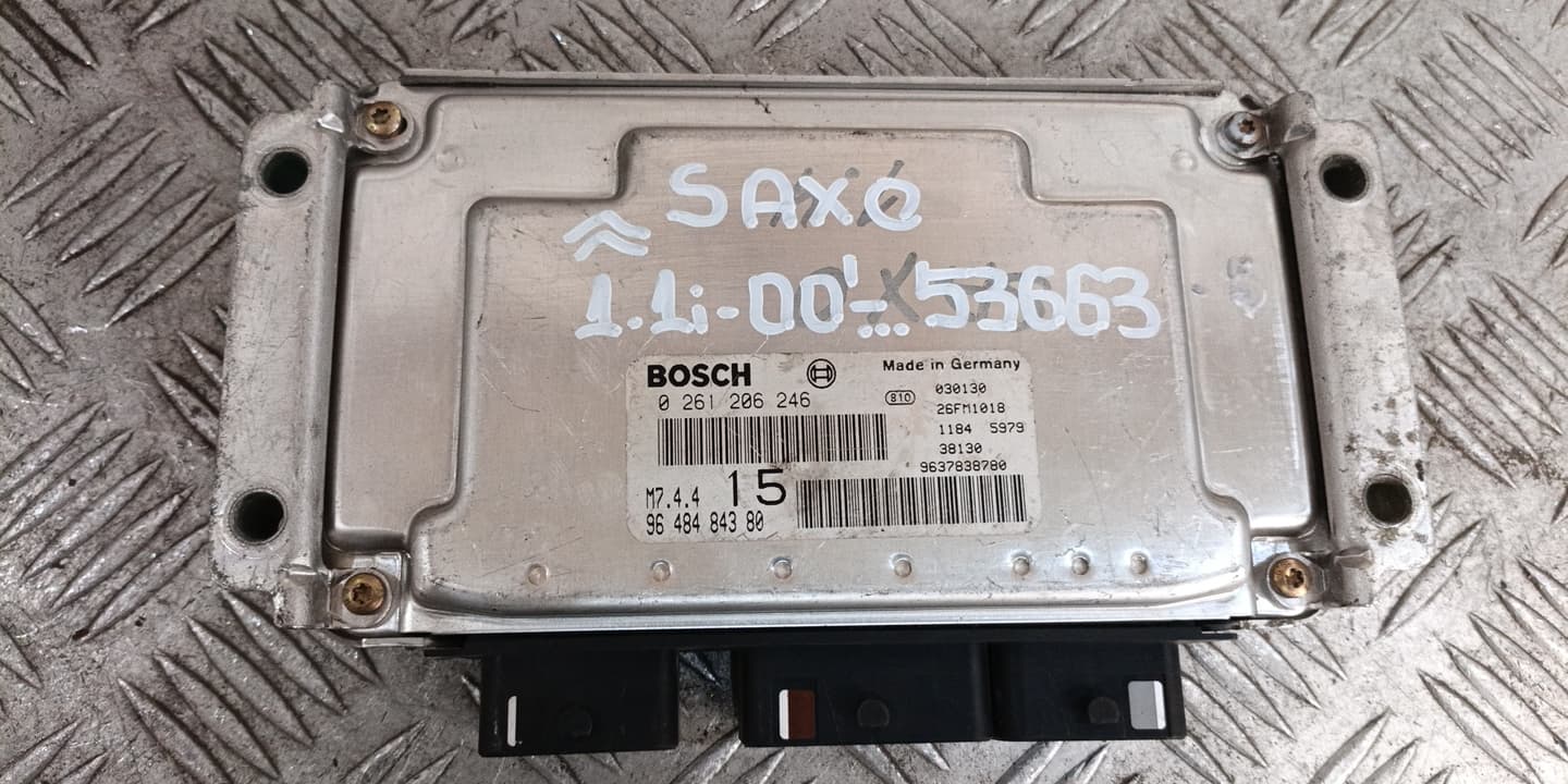 Компютър Citroen Saxo 1.1i 2000г. 0261206246 9648484380 EB Saxo (1996-2004)