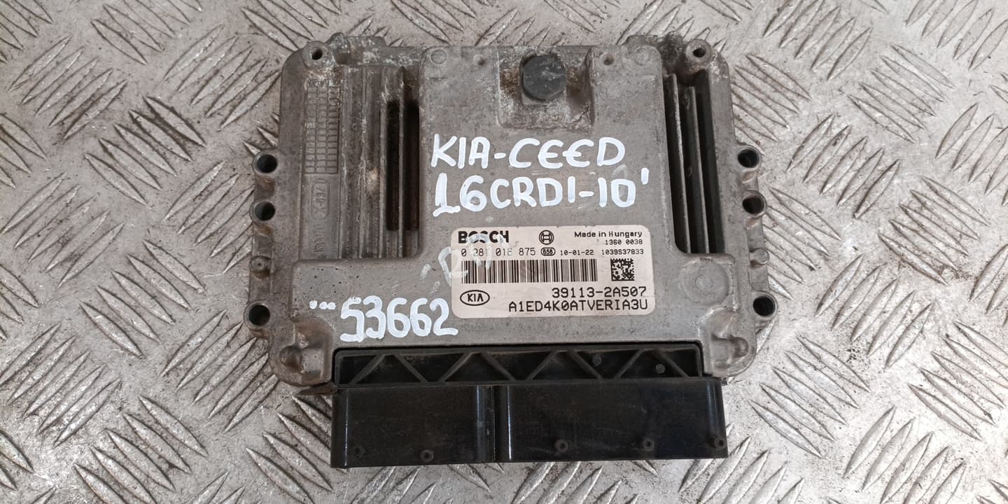 Компютър Kia Ceed 1.6CRDi 2010г. 39113-2A507 0281016875 EB Cee'd