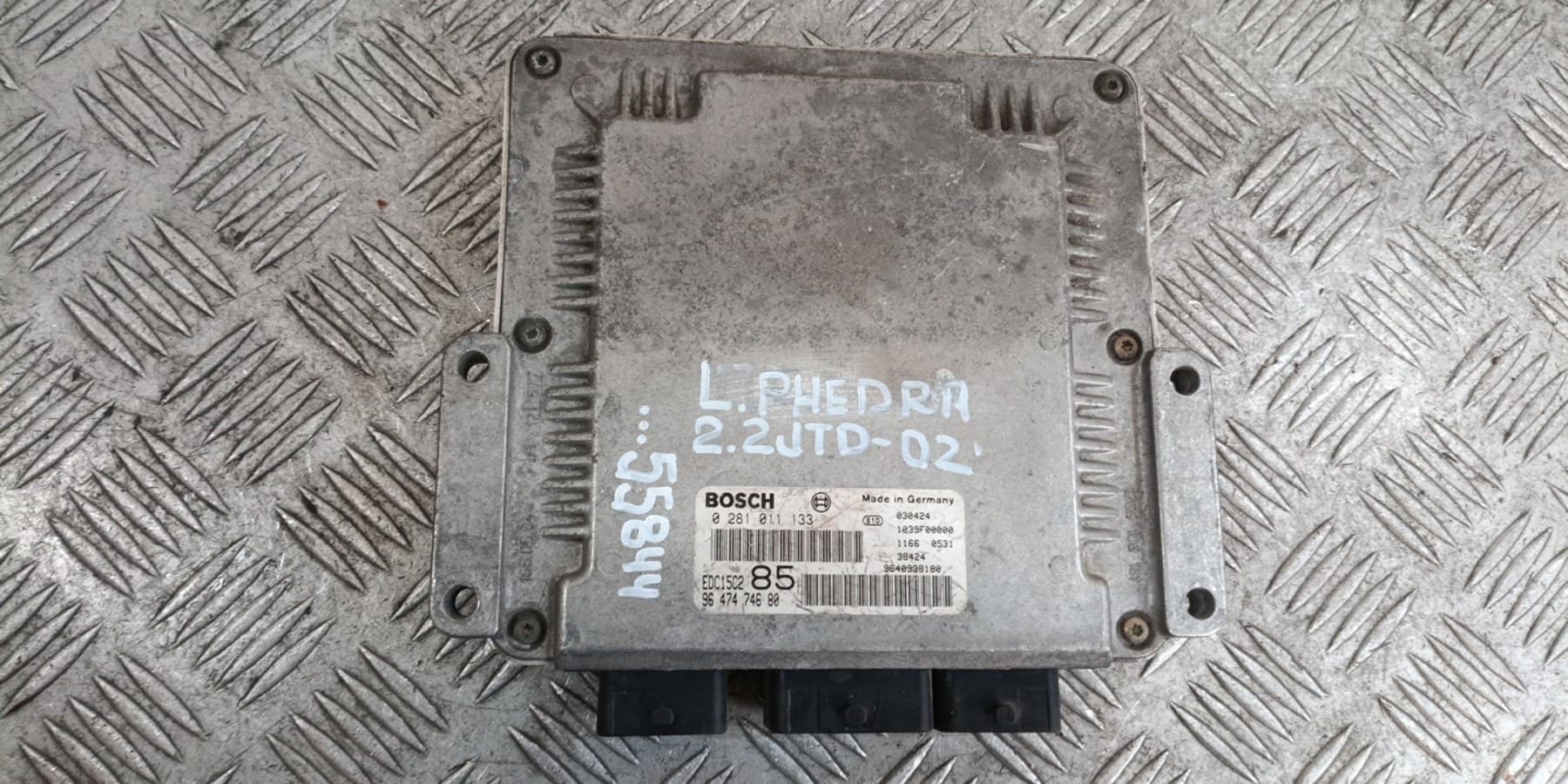 Компютър Lancia Phedra 2.2JTD 2002г. 0281011133 9647474680 EB