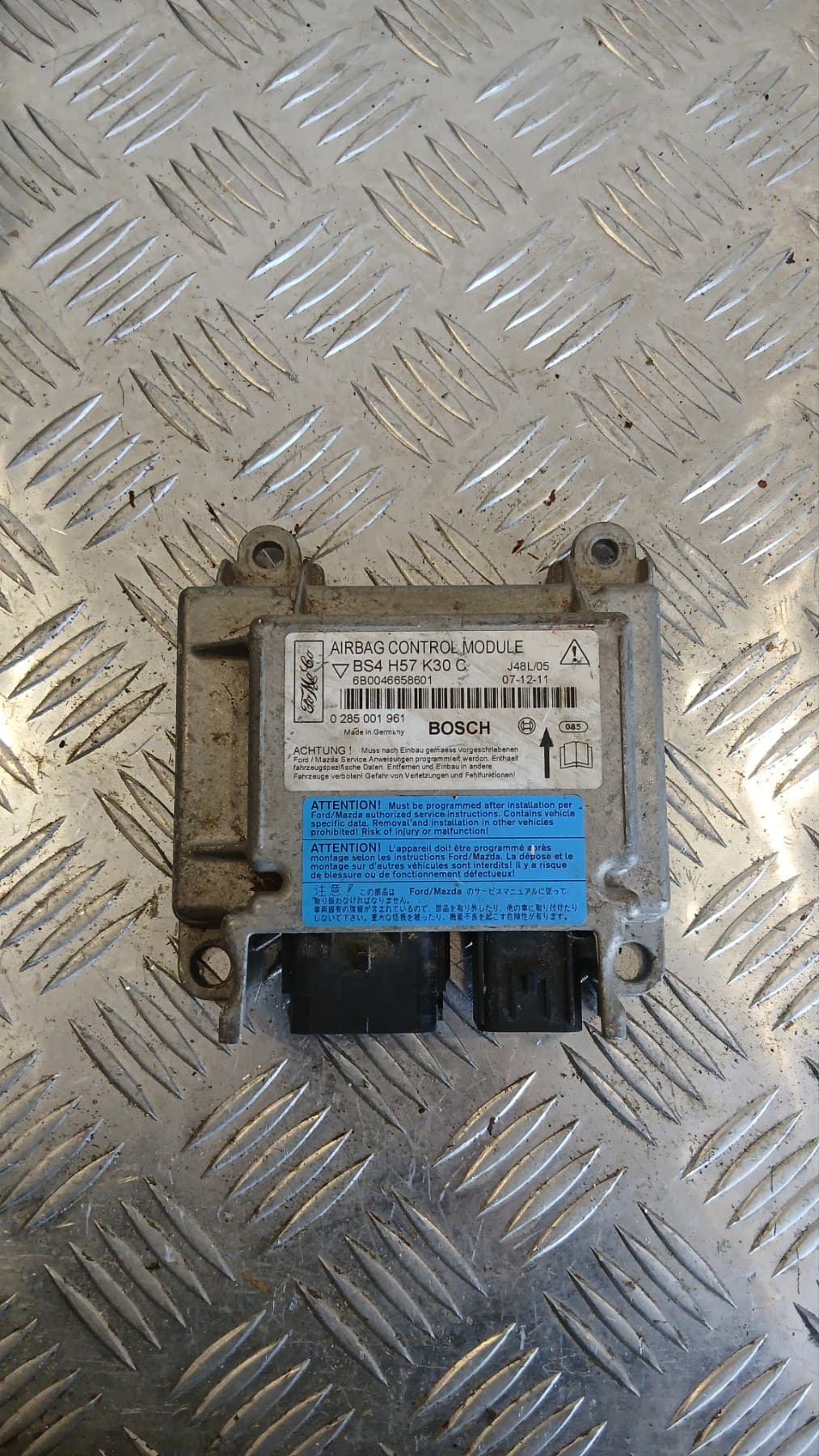 Airbag модул Mazda 3 2007г. 0285001961 BS4H57K30C 6B0046658601 EB