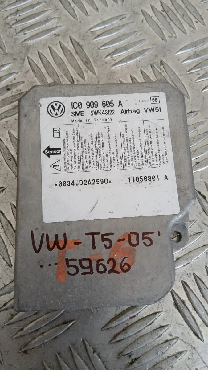 Airbag модул VW Transporter T5 2005 1C0909605A Volkswagen Transporter (T5; 2003- )