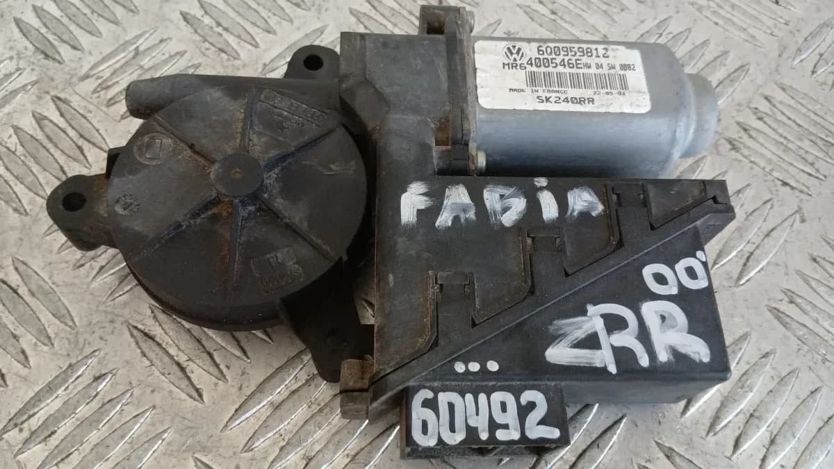 Моторче стъклоповдигач Skoda Octavia 2000 (задно дясно) 6Q0959812 400546E