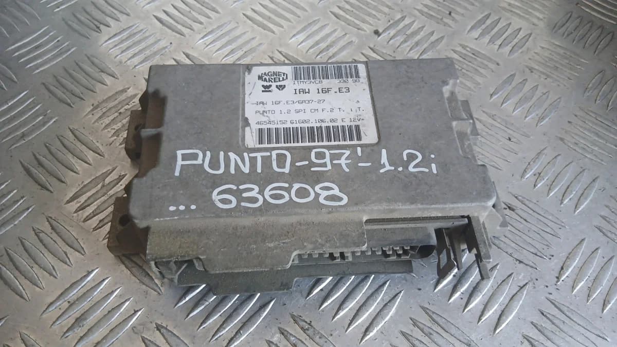 Компютър Fiat Punto 1.2 1997 IAW16F.E3 61602.106 Punto (1993-1999)