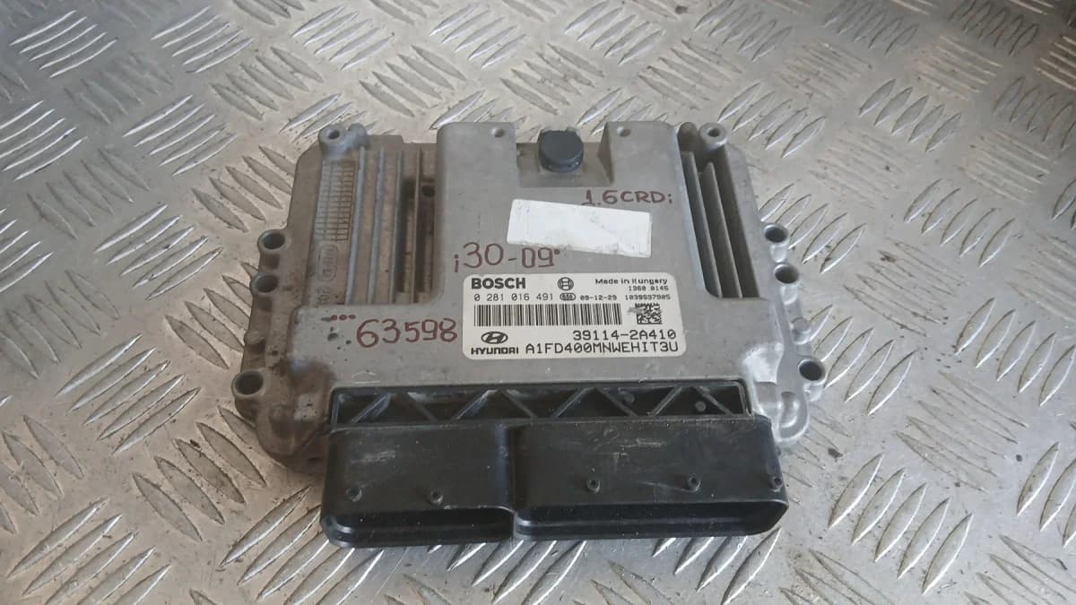 Компютър Hyundai i30 1.6 CRDi 2009 0281016491 39114-2A410 i30 (2007-2011)
