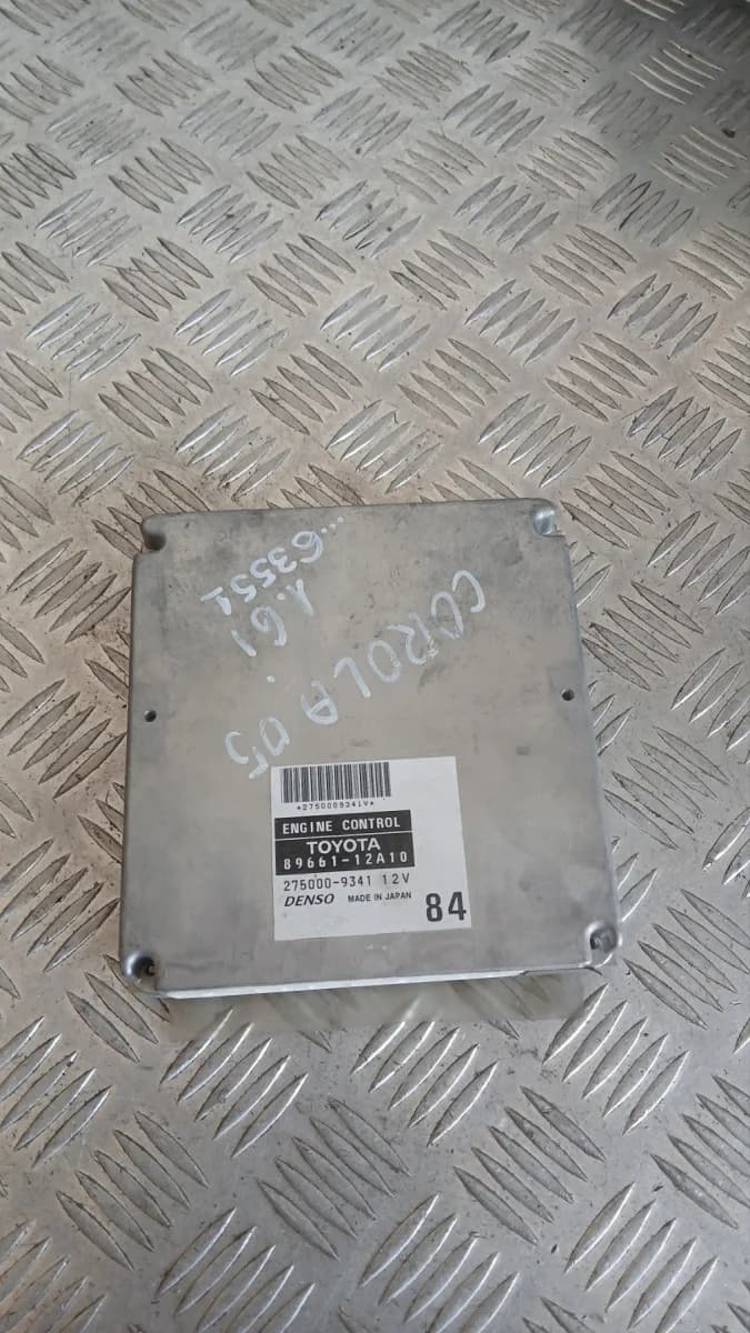 Компютър Toyota Corolla 1.6 2005 89661-12A10 275000-9341 Corolla (E120; E130) (2000-2007)