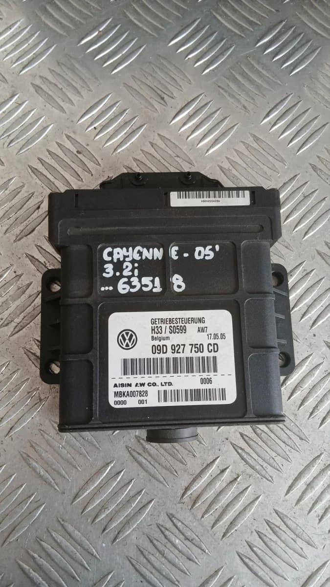 Модул Porsche Cayenne 3.2 2005 09D927750CD MBKA007828 Cayenne (2002-2010)