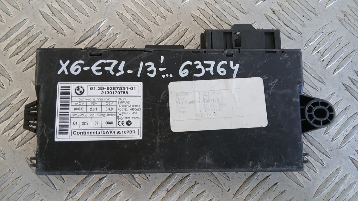 Модул BMW X6 E71 2013 9287534 61.35-9287534 2130170758 5WK49516 X6 (E71, E72) (2007-2012)