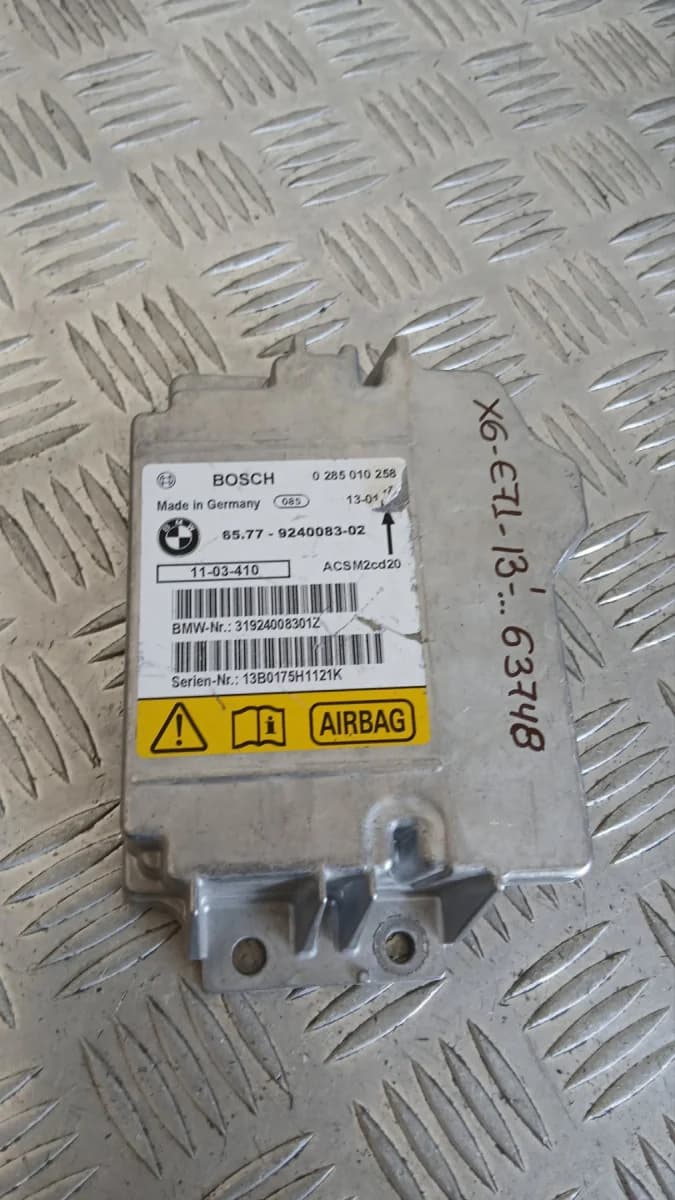 Модул BMW X6 E71 2013 0285010258 9240083 65.77-9240083 X6 (E71, E72) (2007-2012)