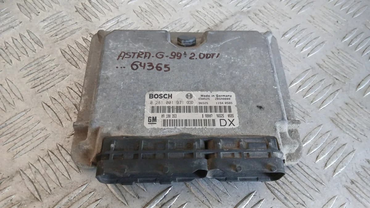 Opel Astra ЕКУ и електроника