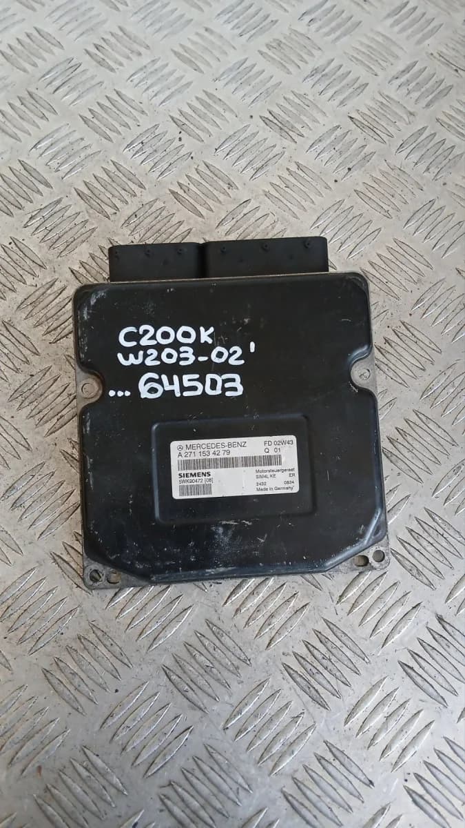 Компютър Mercedes C200 Kompressor W203 2002 A2711534279 5WK90472 Mercedes-Benz C-Class 203 (W/S/CL) (2000-2006)