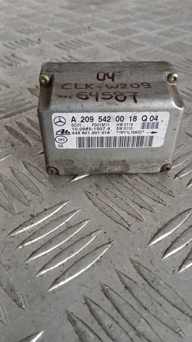 Mercedes-Benz CLK ЕКУ и електроника
