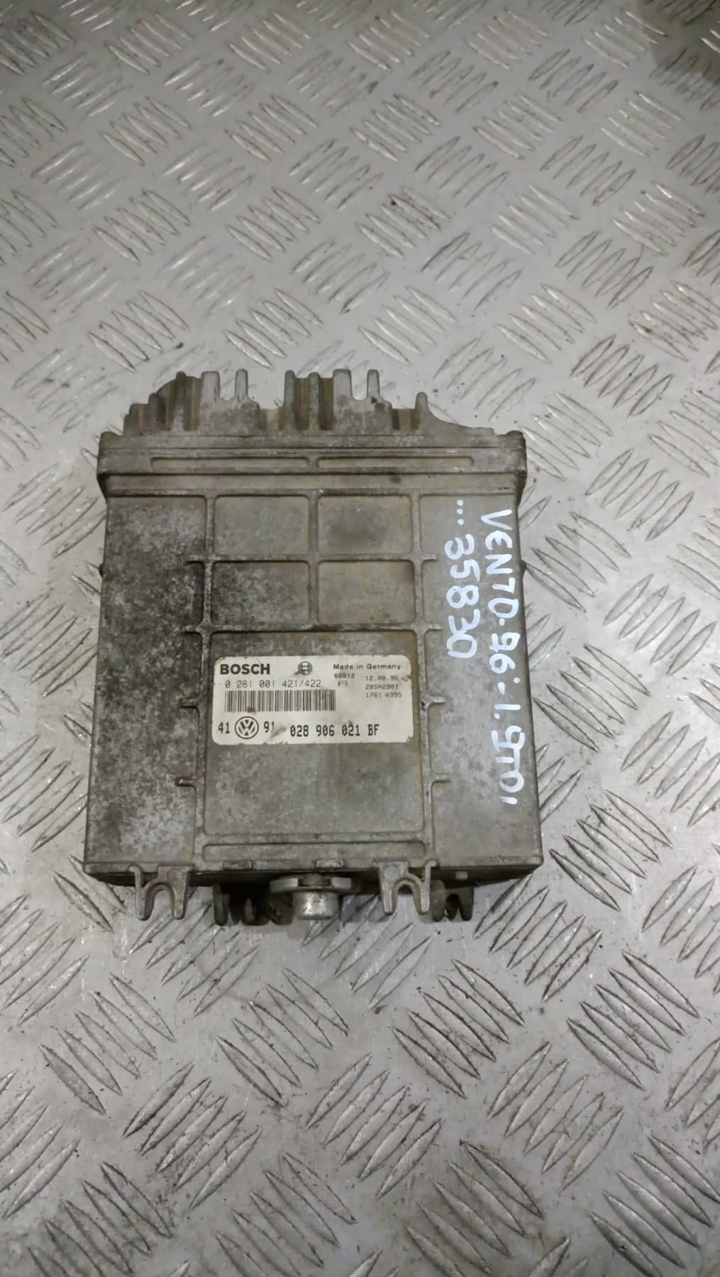 Компютър VW Vento 1.9TDI 1996г. 028906021BF Volkswagen Vento (1991-1998)