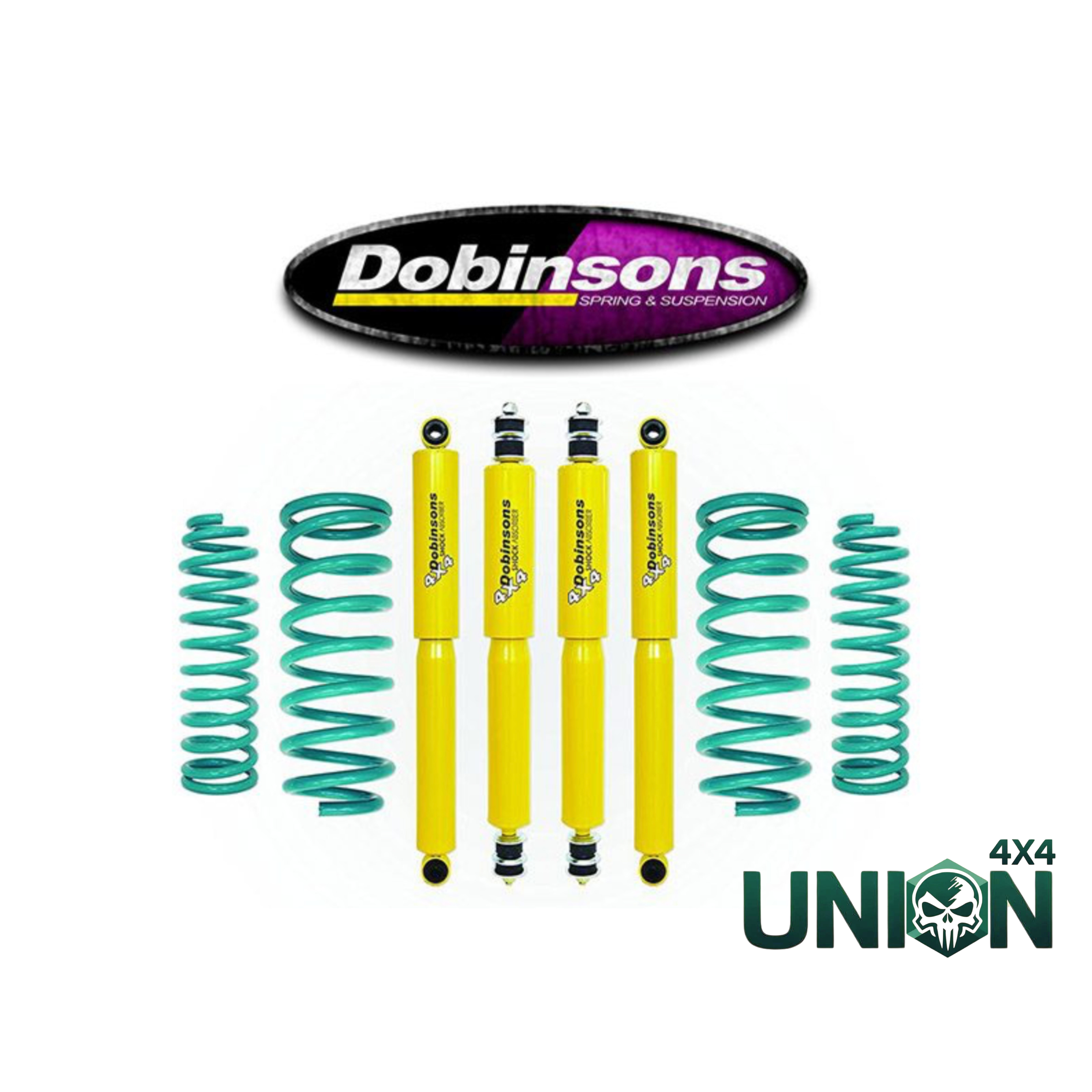 Heavy-Duty Suspension +150 mm DOBINSONS for TOYOTA Land Cruiser 100/105, 1998-07